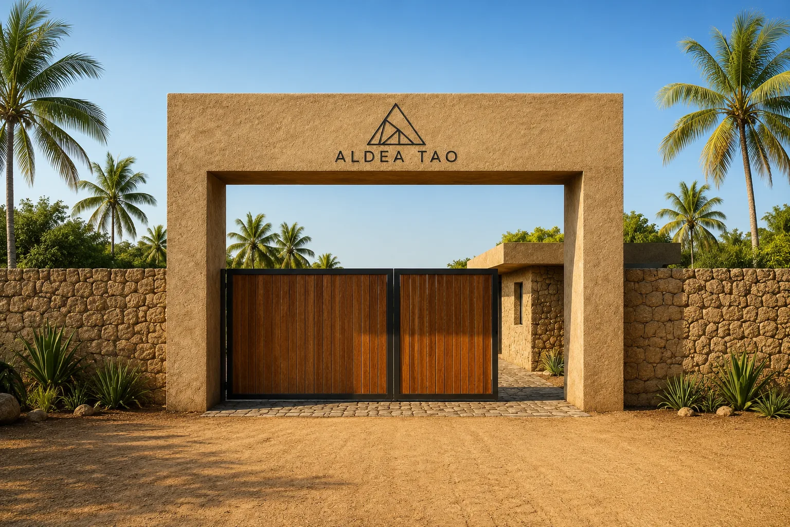 Aldea Tao — render del proyecto