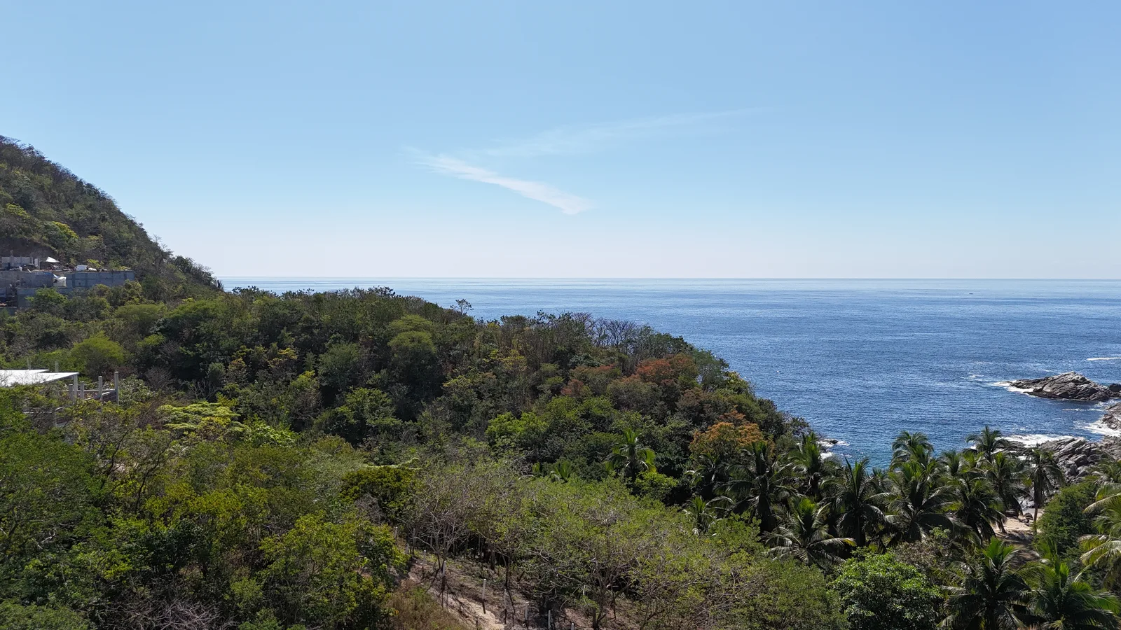 Nabani — vista al Pacífico